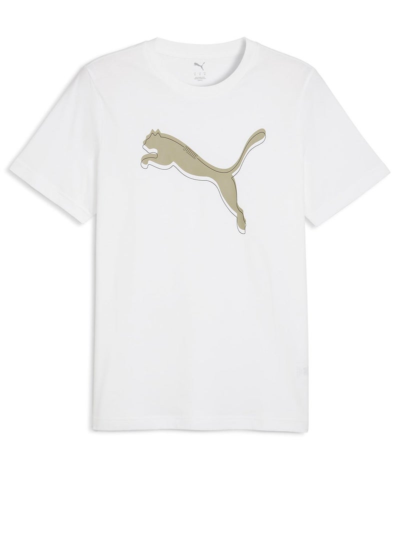 Puma Men's Graphic Cat Logo Tee - Image 4